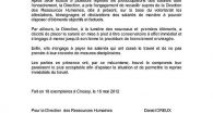Disneyland Paris: Mickey reprend le travail Voici un scan d’un document de Disneyland Paris sur le droit de retrait qui a eu lieu les deux derniers jours, voici la réponse de la direction, après 2 parades...