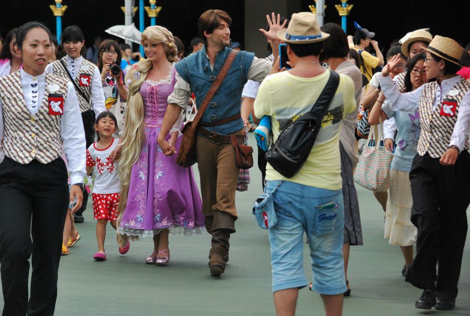 Raiponce et Flyn à Tokyo Disneyland 