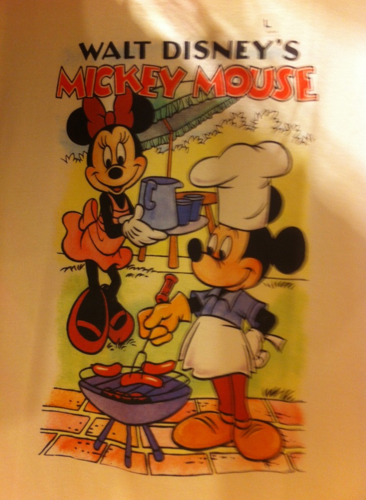 T shirt Mickey Minnie