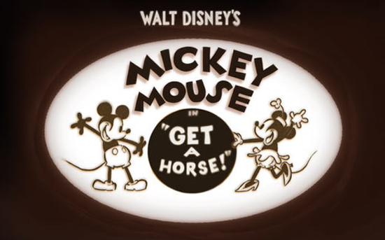 Cartoon Get a Horse Mickey Mouse