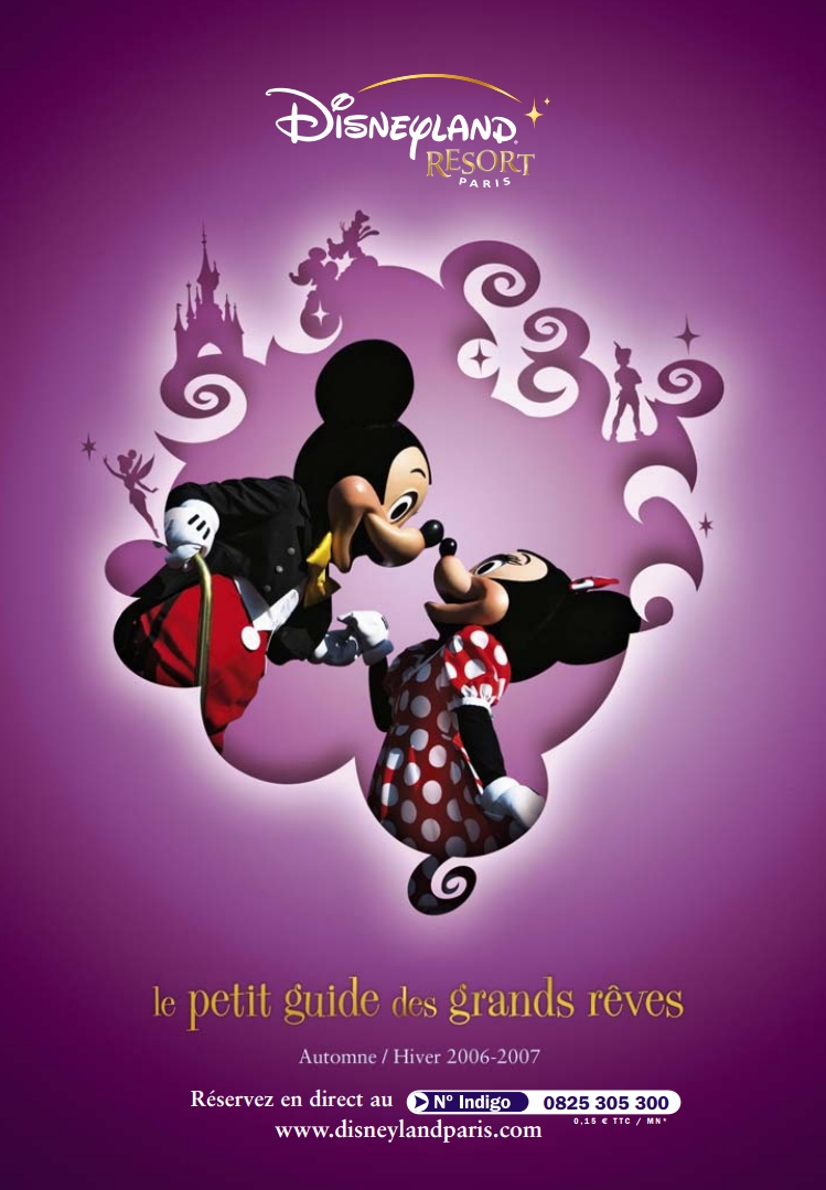 brochures de Disneyland Paris 