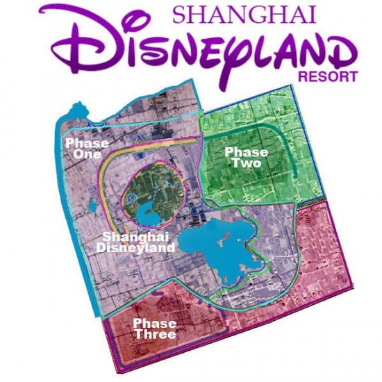 Shanghai Disneyland.