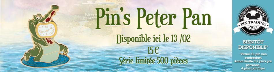 Pin's Disney peter pan