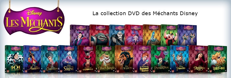 DVD Disney des méchants