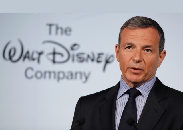 Michelle Obama And Disney CEO Robert Iger Hold News Conference On Disney's Nutritional Guidelines