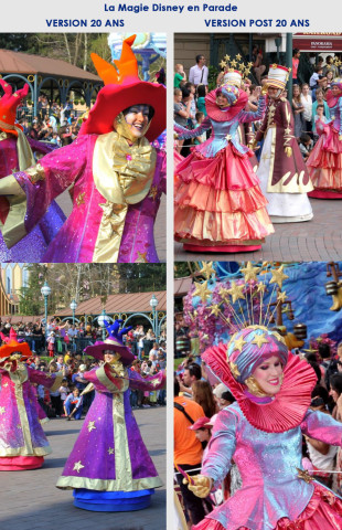 Performers Magie Disney en Parade nouvelle version
