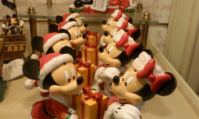 décorations de Noël à Disneyland Paris