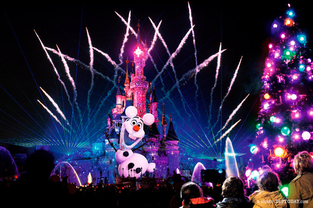 Disney Dreams ! fête Noël la reine des neiges