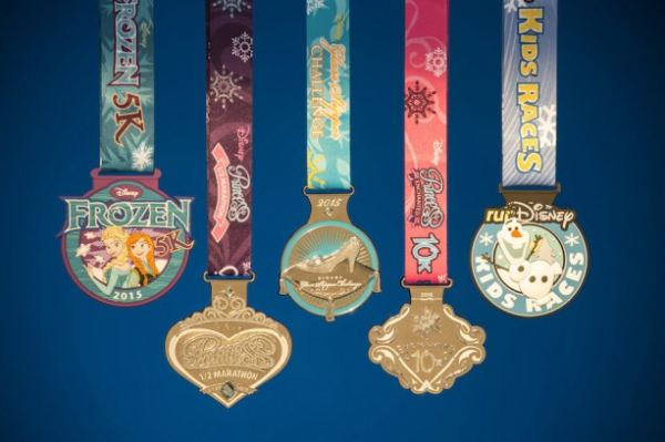 Médaille De Course Halloween "Marathon Des Sorciers" - 5 Km - Demi-médaille Or - Neuf - Taille Unique Adulte