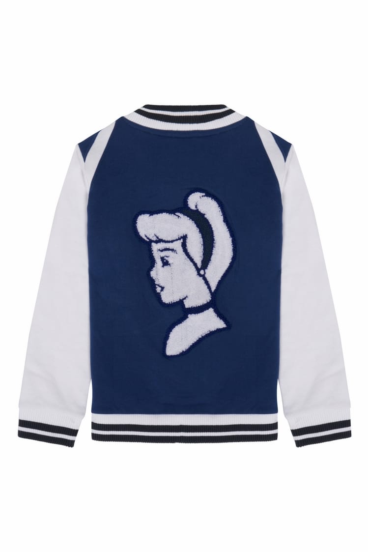 Blouson Bomber Jersey Fille Little ElevenParis 8 Ans - 100% Viscose, Occasion Très Bon état