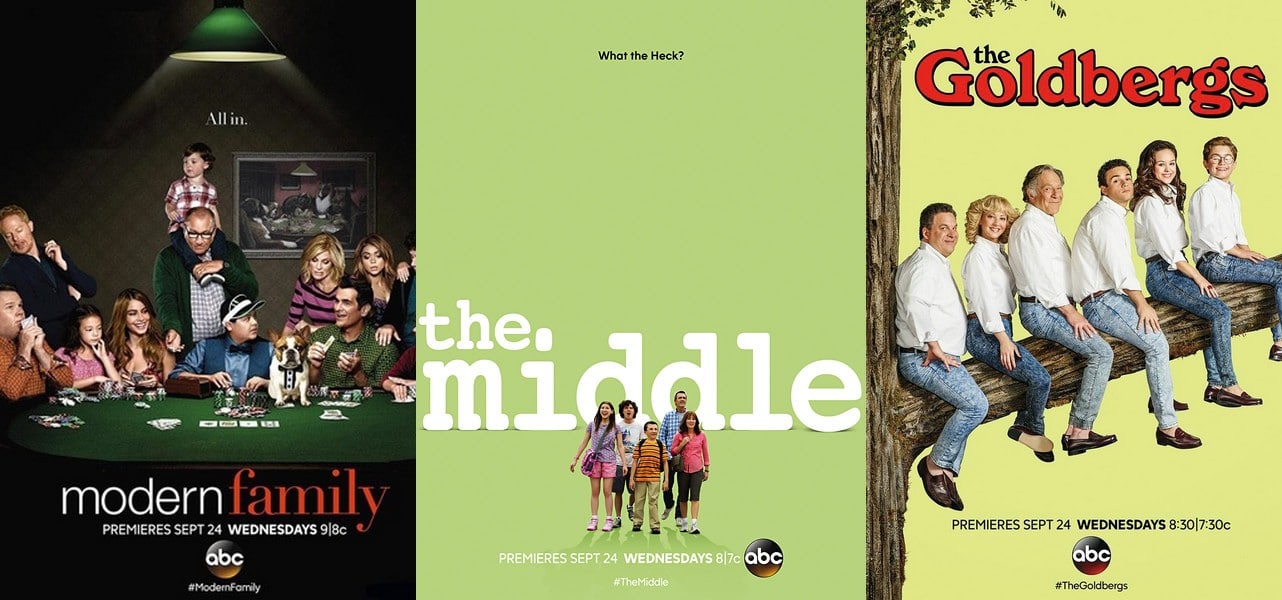 Modern Family - The Middle - The Goldberg