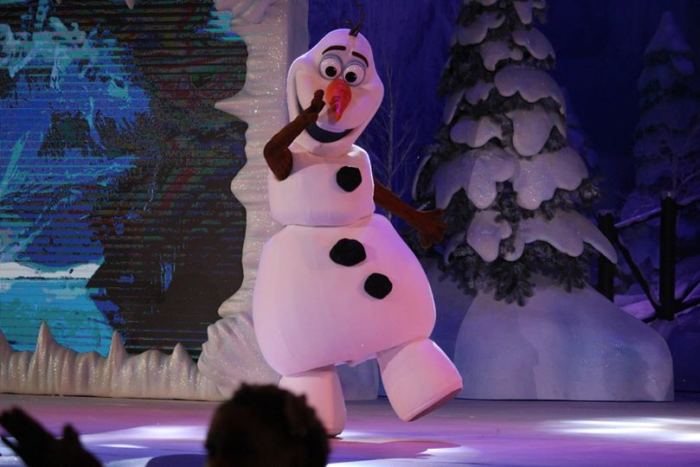 Olaf Chantons La Reine des Neiges