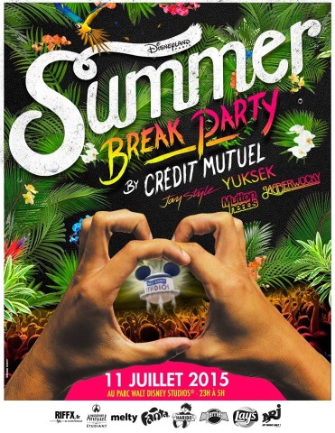 Summer Break Party Poster