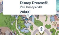 Disney Dreams dans l'application