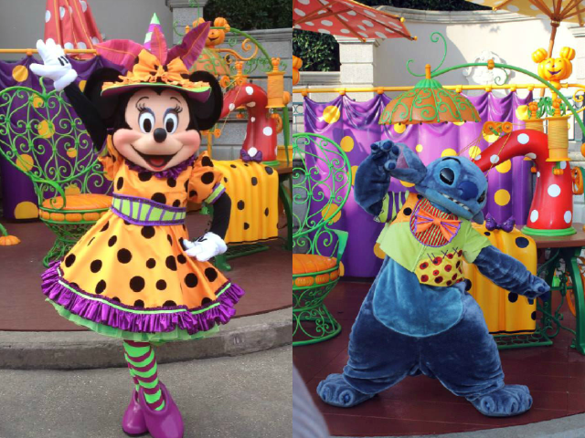 Halloween Minnie Stitch 2015 Disneyland Paris