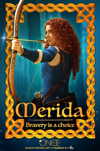 Once Upon a Time Saison 5 Merida Poster