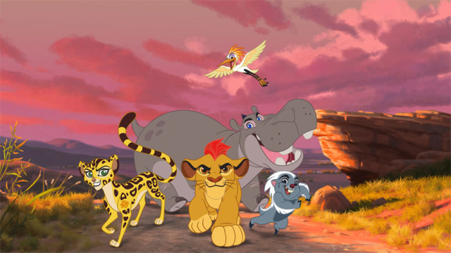 Rentree Chaines Disney 2015_La Garde du Roi Lion 03