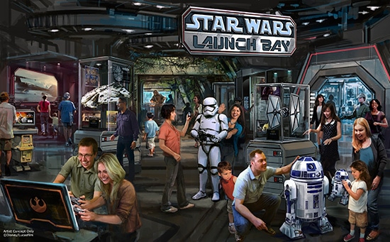 Star Wars Launch Bay Disneyland 02