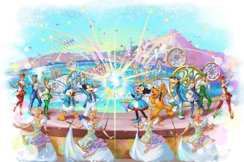 Tokyo DisneySea 15 ans Crystal Wishes Journey