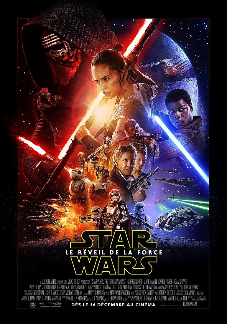Affiche Star Wars le Réveil de la Force
