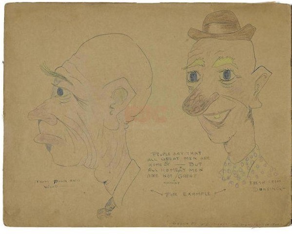 Archives Disney_Walt Disney Drawings Young 03