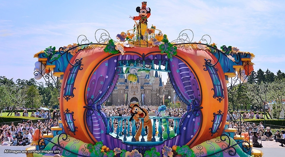 Halloween 2015 Tokyo Disneyland_Harvest Halloween Parade