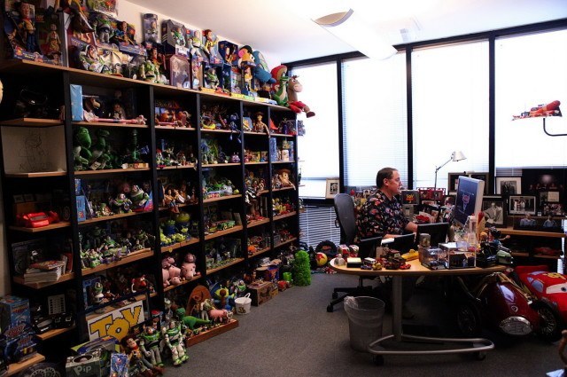 John Lasseter Collectionneur Bureau Pixar