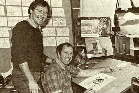 John Lasseter et Glen Keane