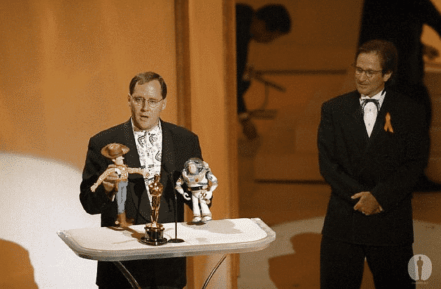 John Lasseter à la 68ème cérémonie des Oscars (1996)