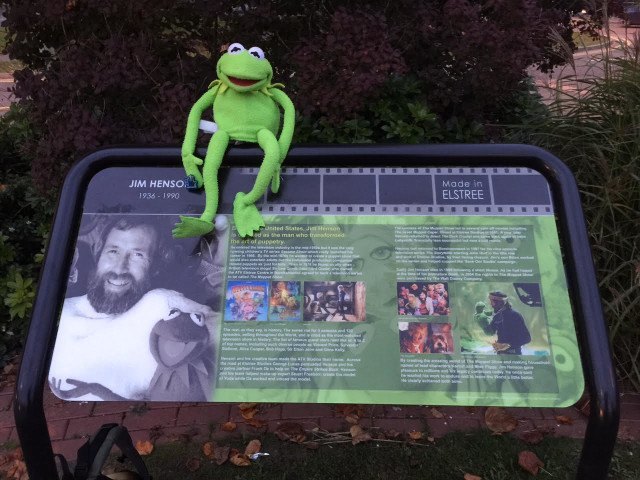 Muppets Jim Henson Plaque Elstree Studios 2015 08