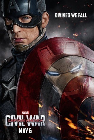Captain America Civil War Poster Divided We Fall Captain