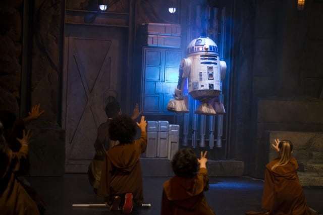Jedi Training Academy R2-D2 Star Wars Disneyland Paris 2015