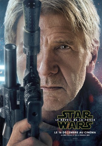 Star Wars Reveil Force Poster Personnage Han Solo France