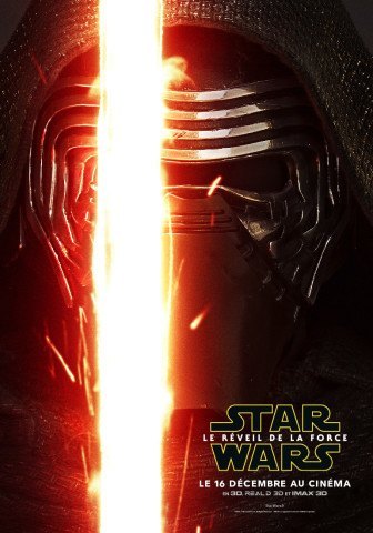 Star Wars Reveil Force Poster Personnage Kylo Ren France