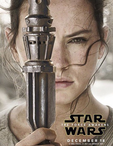 Star Wars Reveil Force_Poster Rey