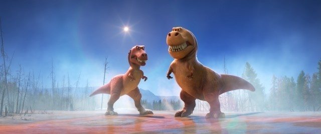THE GOOD DINOSAUR - Pictured (L-R): Ramsey, Nash. ©2015 Disney•Pixar. All Rights Reserved.