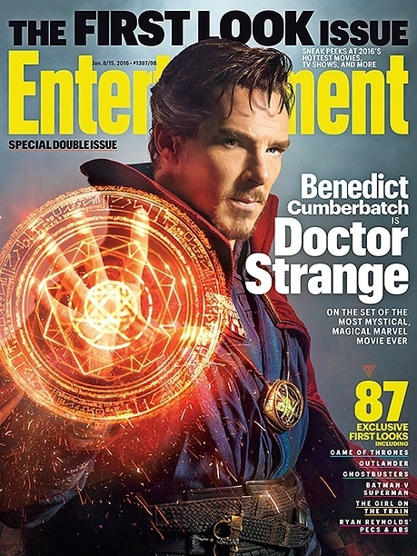 Doctor Strange couverture de Benedict Cumberbatch
