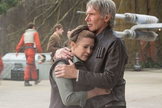 Princesse Leia Organa et Han Solo