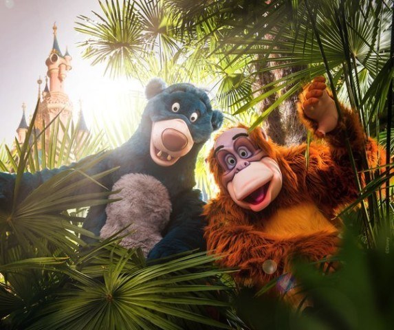 La Forêt de l'Enchantement Disneyland Paris 2016_Baloo Louie