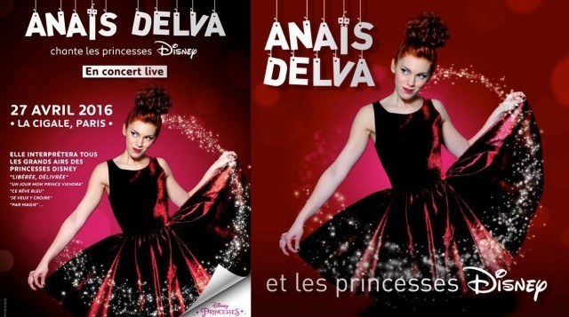 Anais Delva Princesses Disney Concert Cigale