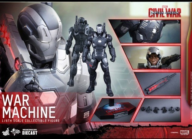 Captain America Civil War War Machine Hot Toys 19