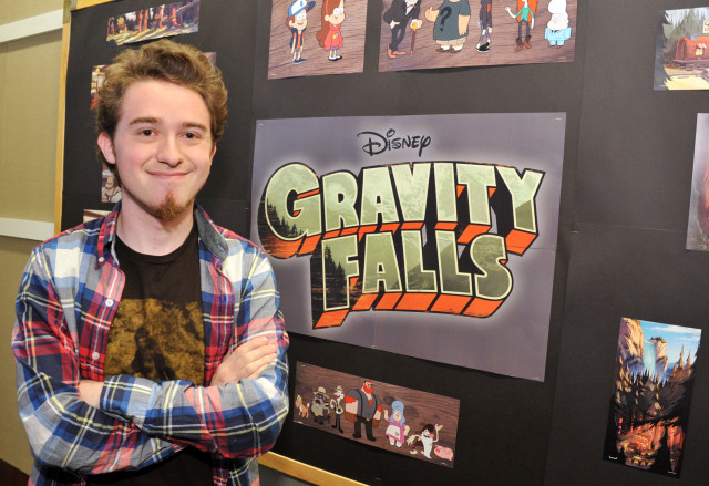 DISNEY CHANNEL EVENTS - Alex Hirsch, creator of Disney Channel's upcoming mystery comedy-adventure series "Gravity Falls" premiering in June. (DISNEY CHANNEL/TODD WAWRYCHUK) ALEX HIRSCH (CREATOR, "GRAVITY FALLS")