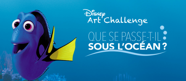Image Une_Disney Art Challenge 4 Dory