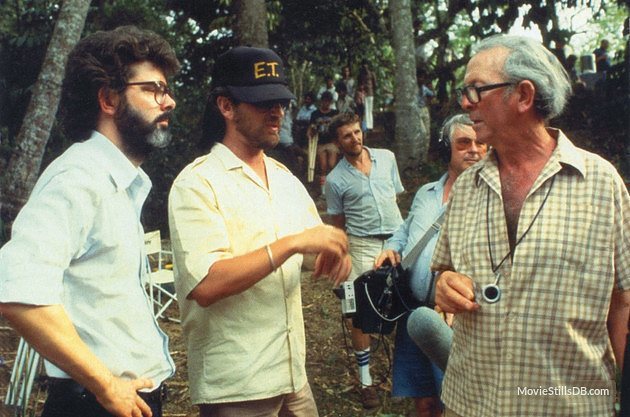 George Lucas, Steven Spielberg et Douglas Slocombe (Les Aventuriers de l'Arche Perdue)
