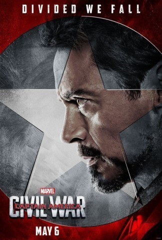 Captain America Civil War Affiche US Iron Man