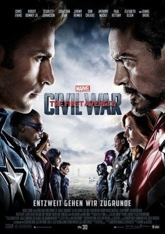Captain America Civil War Poster Germany