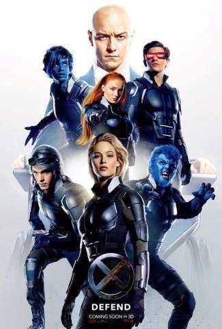 X-Men Apocalypse Poster Team Charles Xavier