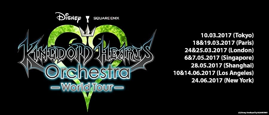 Kingdom Hearts Orchestra - World Tour - Announced