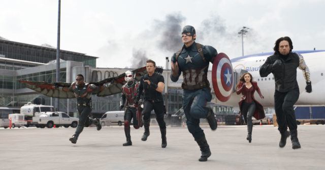 Captain America Civil War team Captain America
