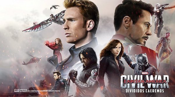 Captain America Civil War International Poster Avril 13